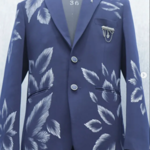 Floral Print Party Blazer
