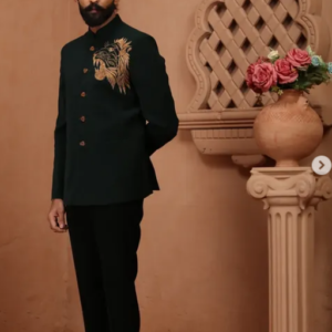 Indo-Western Bandhgala Suit